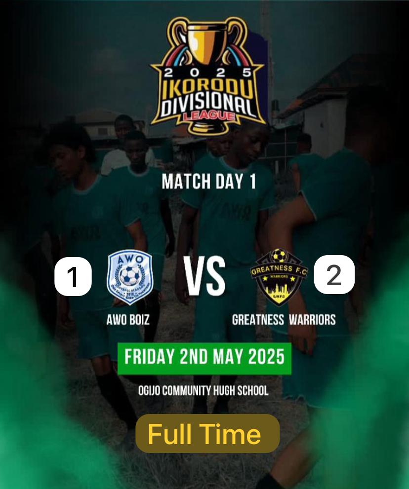 Ikorodu Divisional League :